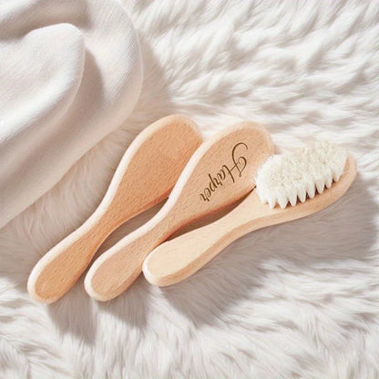 1 Personalized Baby Hairbrush Shower Gift Custom Engraved Baby Brush a Keepsake for Newborns The Perfect Present for New Mothers - BookBuch