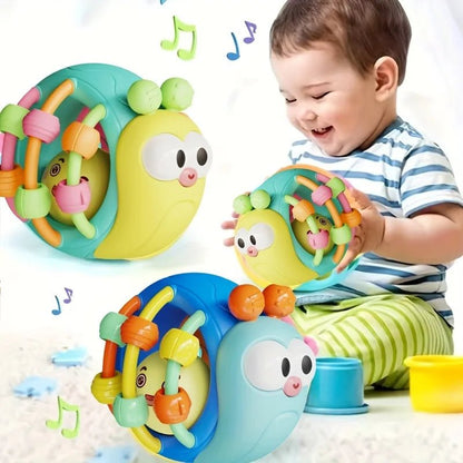 Baby Balls Rattle Comforter Toy Soft Hand Grasp Ball Educational Sensory Toys Activity Baby Crawling Toys 0 6 12 Months - BookBuch