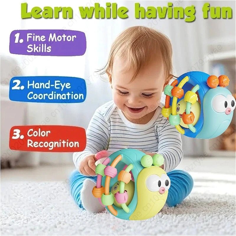 Baby Balls Rattle Comforter Toy Soft Hand Grasp Ball Educational Sensory Toys Activity Baby Crawling Toys 0 6 12 Months - BookBuch