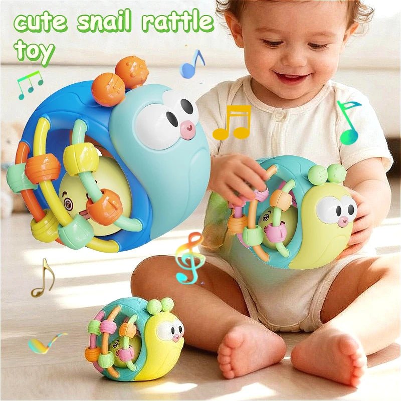 Baby Balls Rattle Comforter Toy Soft Hand Grasp Ball Educational Sensory Toys Activity Baby Crawling Toys 0 6 12 Months - BookBuch