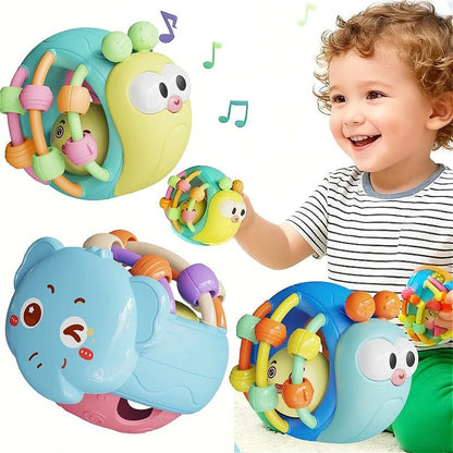 Baby Balls Rattle Comforter Toy Soft Hand Grasp Ball Educational Sensory Toys Activity Baby Crawling Toys 0 6 12 Months - BookBuch