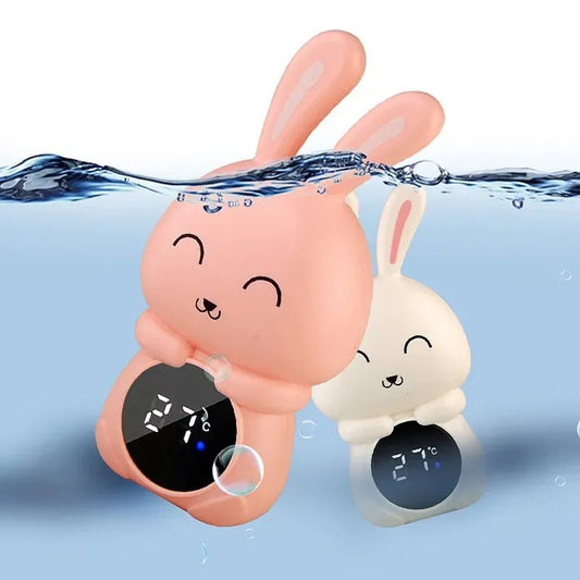 Baby Bath Temperature Meter Floating Digital Water Baby Bath Temperature Meter LED Display Temperature Tester Safety Cartoon - BookBuch
