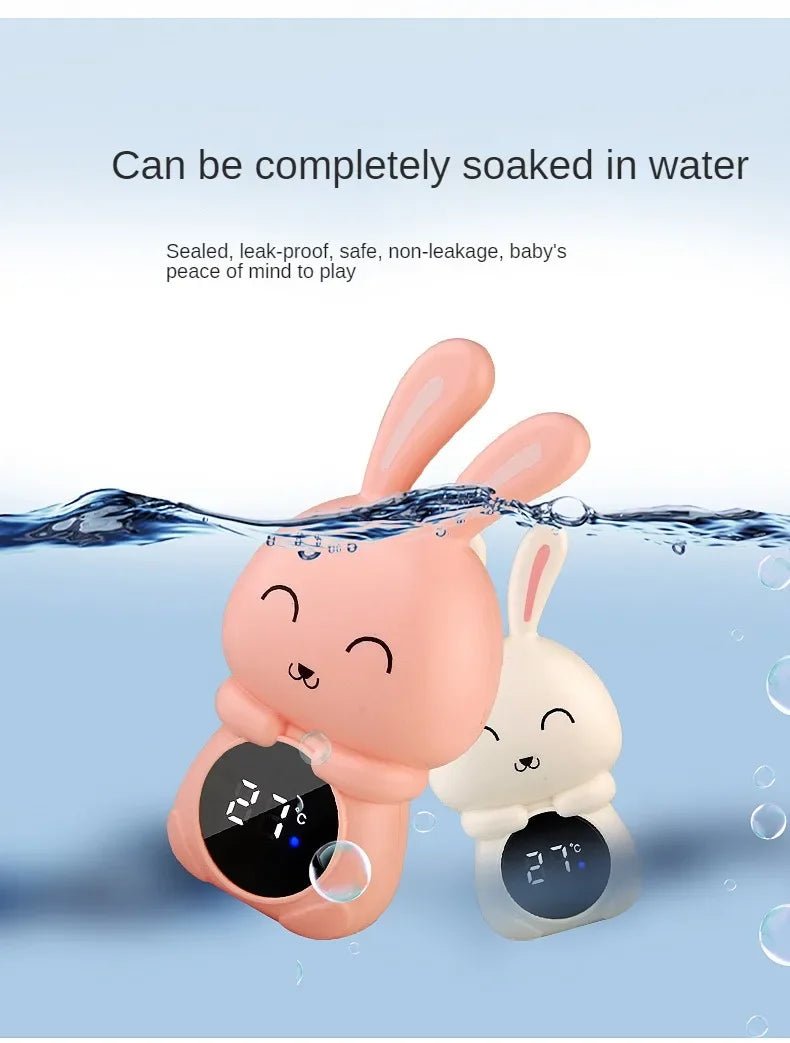 Baby Bath Temperature Meter Floating Digital Water Baby Bath Temperature Meter LED Display Temperature Tester Safety Cartoon - BookBuch