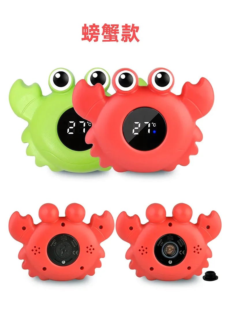 Baby Bath Temperature Meter Floating Digital Water Baby Bath Temperature Meter LED Display Temperature Tester Safety Cartoon - BookBuch