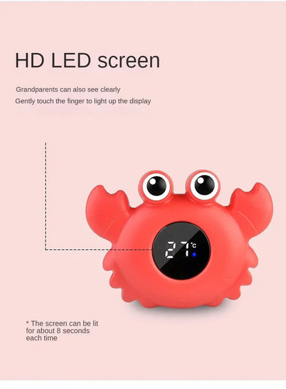 Baby Bath Temperature Meter Floating Digital Water Baby Bath Temperature Meter LED Display Temperature Tester Safety Cartoon - BookBuch