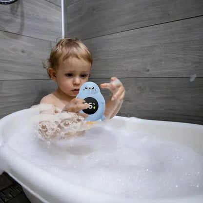 Baby bath thermometer Tub Temperature Monitor Hot Cold Water Resistant Temperature Warning Monitor Upgraded Sensor LED display - BookBuch