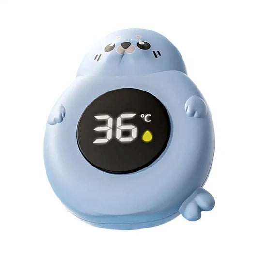 Baby bath thermometer Tub Temperature Monitor Hot Cold Water Resistant Temperature Warning Monitor Upgraded Sensor LED display - BookBuch