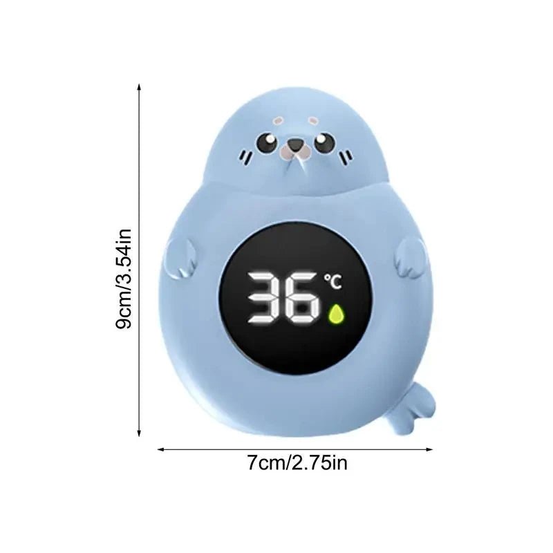 Baby bath thermometer Tub Temperature Monitor Hot Cold Water Resistant Temperature Warning Monitor Upgraded Sensor LED display - BookBuch