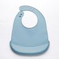 Baby Bib Adjustable Waterproof Bibs Babies Soft Edible Silicone Newborn Saliva Dripping Towel Drooling Children Scarf BPA Free - BookBuch