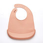 Baby Bib Adjustable Waterproof Bibs Babies Soft Edible Silicone Newborn Saliva Dripping Towel Drooling Children Scarf BPA Free - BookBuch