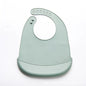 Baby Bib Adjustable Waterproof Bibs Babies Soft Edible Silicone Newborn Saliva Dripping Towel Drooling Children Scarf BPA Free - BookBuch