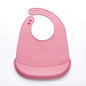 Baby Bib Adjustable Waterproof Bibs Babies Soft Edible Silicone Newborn Saliva Dripping Towel Drooling Children Scarf BPA Free - BookBuch