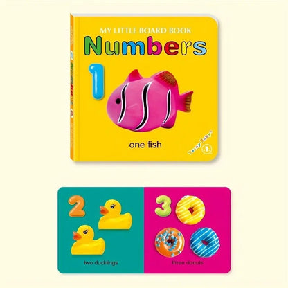 Baby Colorful Pattern Card Books Interactive Sensory Baby Toys Newborn Development Gift Accompanying Reading Early Education - BookBuch