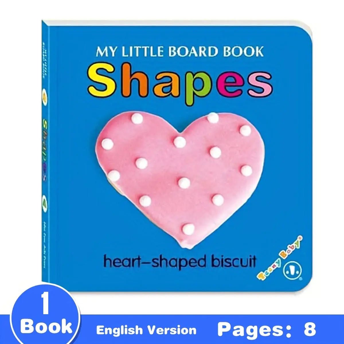 Baby Colorful Pattern Card Books Interactive Sensory Baby Toys Newborn Development Gift Accompanying Reading Early Education - BookBuch