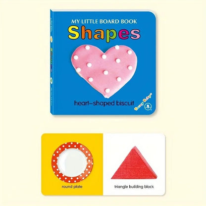 Baby Colorful Pattern Card Books Interactive Sensory Baby Toys Newborn Development Gift Accompanying Reading Early Education - BookBuch