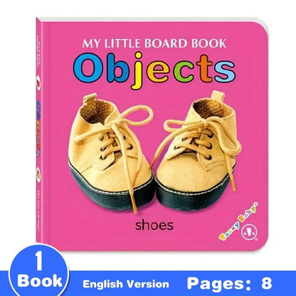 Baby Colorful Pattern Card Books Interactive Sensory Baby Toys Newborn Development Gift Accompanying Reading Early Education - BookBuch