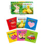 Baby Colorful Pattern Card Books Interactive Sensory Baby Toys Newborn Development Gift Accompanying Reading Early Education - BookBuch