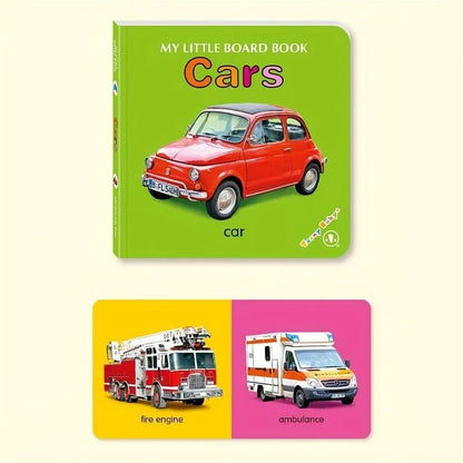 Baby Colorful Pattern Card Books Interactive Sensory Baby Toys Newborn Development Gift Accompanying Reading Early Education - BookBuch