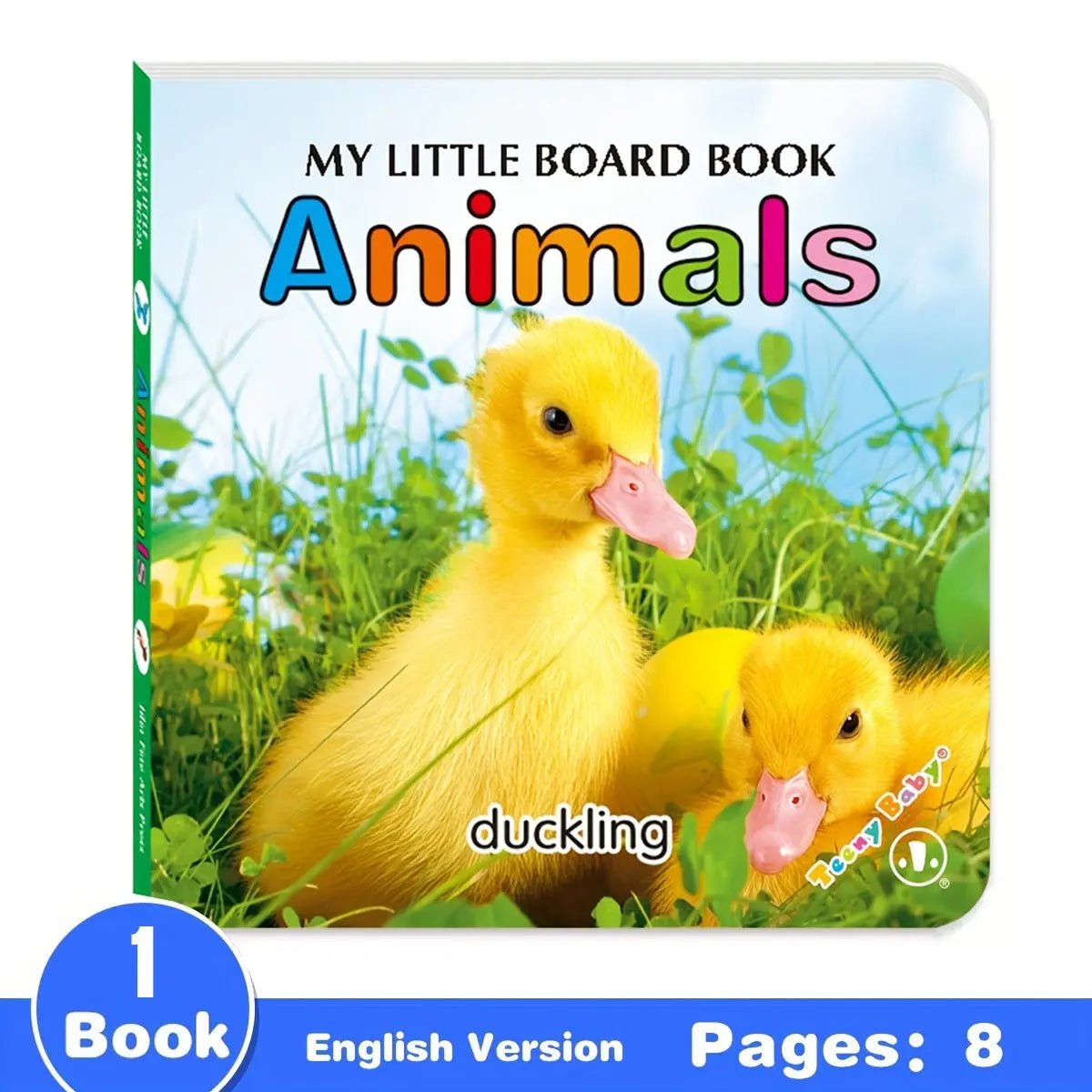 Baby Colorful Pattern Card Books Interactive Sensory Baby Toys Newborn Development Gift Accompanying Reading Early Education - BookBuch