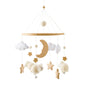 Baby Crib Mobile Rattle Toy For 0 - 12 Months Cartoon Felt Forest Animal Bed Bell Hanging Wooden Bracket Mobile Newbaby Rattle Toy - BookBuch