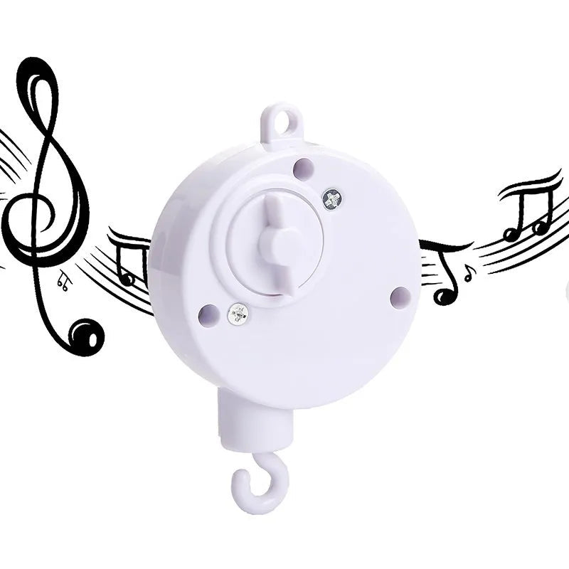 Baby Crib Mobile Rattle Toy For 0 - 12 Months Cartoon Felt Forest Animal Bed Bell Hanging Wooden Bracket Mobile Newbaby Rattle Toy - BookBuch