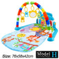 Baby Fitness Stand Music Play Gym Activity Toys Newborn Piano Crawling Blanket Pedal Game Pad Early Education 0 - 36 Months Gifts - BookBuch