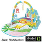 Baby Fitness Stand Music Play Gym Activity Toys Newborn Piano Crawling Blanket Pedal Game Pad Early Education 0 - 36 Months Gifts - BookBuch