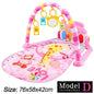 Baby Fitness Stand Music Play Gym Activity Toys Newborn Piano Crawling Blanket Pedal Game Pad Early Education 0 - 36 Months Gifts - BookBuch