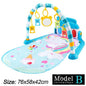 Baby Fitness Stand Music Play Gym Activity Toys Newborn Piano Crawling Blanket Pedal Game Pad Early Education 0 - 36 Months Gifts - BookBuch