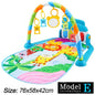 Baby Fitness Stand Music Play Gym Activity Toys Newborn Piano Crawling Blanket Pedal Game Pad Early Education 0 - 36 Months Gifts - BookBuch