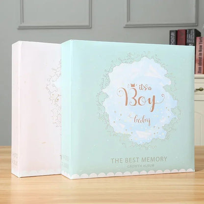 Baby Photo Album Growth Record Photo 6 - inch Collection Writable 200pcs Photos Album Large Capacity Paper Core Bag Souvenir Album - BookBuch