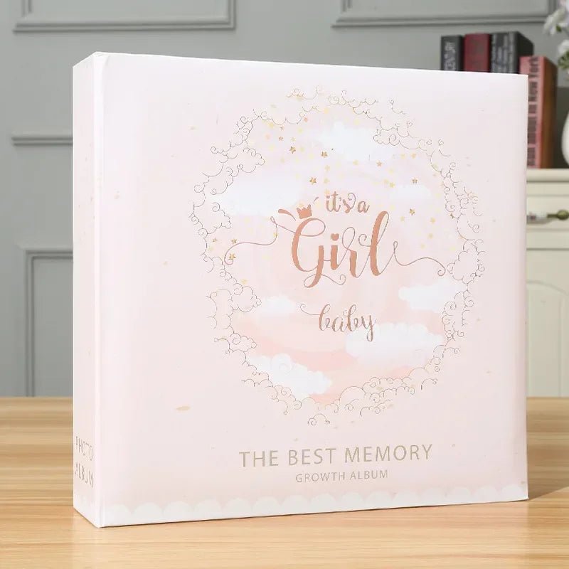Baby Photo Album Growth Record Photo 6 - inch Collection Writable 200pcs Photos Album Large Capacity Paper Core Bag Souvenir Album - BookBuch