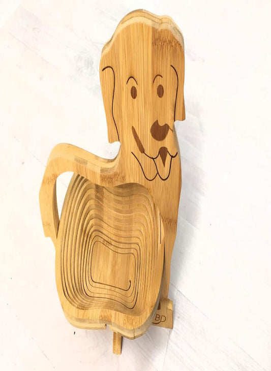 Bamboo Design Fruit Basket - BookBuch
