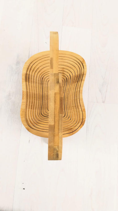 Bamboo Design Fruit Basket - BookBuch