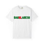 Bangladesh Graphic T-Shirt — Retro Green & Red Text with Back Emblem - BookBuch