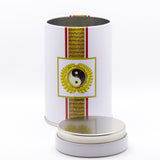 Bezaubernde Teedose mit Yin - Yang - Symbol - BookBuch