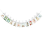 Birthday Baby One Year 12 Months Photo Banner Baby Boy Girl 1 Year Birthday Party Decor Photo Garlands Baby First Birthday Party - BookBuch