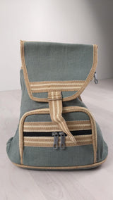 Handmade Eco - Friendly Jute Backpack - BookBuch
