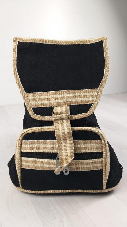 Handmade Eco - Friendly Jute Backpack - BookBuch