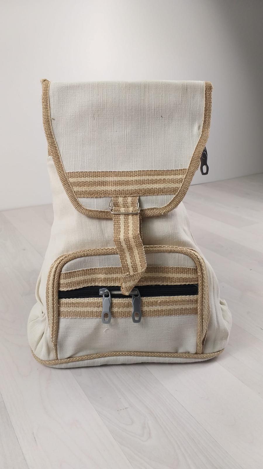 Handmade Eco - Friendly Jute Backpack - BookBuch
