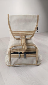 Handmade Eco - Friendly Jute Backpack - BookBuch