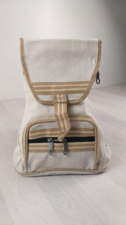 Handmade Eco - Friendly Jute Backpack - BookBuch