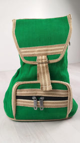 Handmade Eco - Friendly Jute Backpack - BookBuch