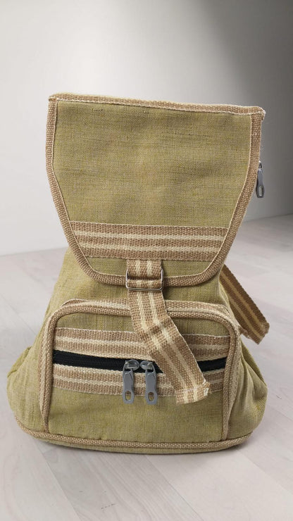 Handmade Eco - Friendly Jute Backpack - BookBuch