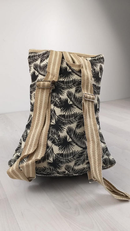 Handmade Eco - Friendly Jute Backpack - BookBuch
