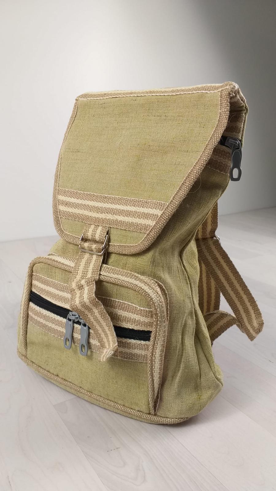 Handmade Eco - Friendly Jute Backpack - BookBuch