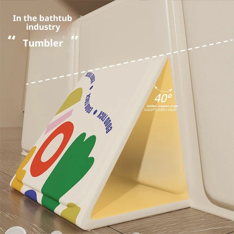 Large Baby Bathtub 0 - 5 Year Old Children Foldable Tub Babies Sit Lie Down All - in - One Newborn Bathing Basin Keep Warm Baby Tubs - BookBuch