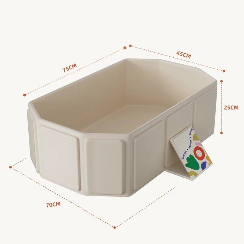 Large Baby Bathtub 0 - 5 Year Old Children Foldable Tub Babies Sit Lie Down All - in - One Newborn Bathing Basin Keep Warm Baby Tubs - BookBuch